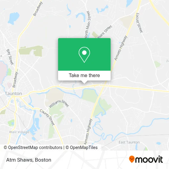 Atm Shaws map