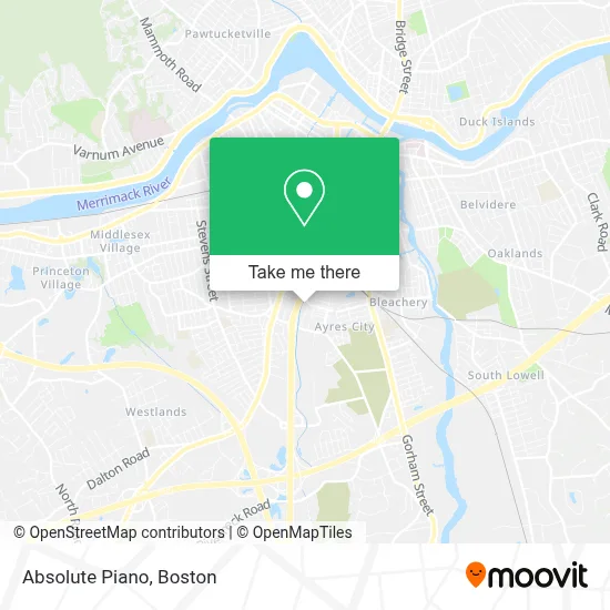 Absolute Piano map