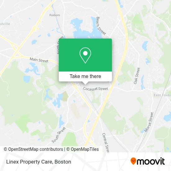 Linex Property Care map