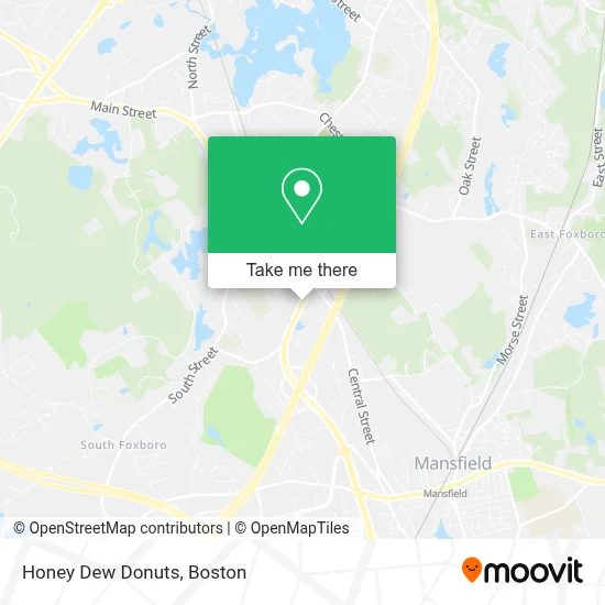 Honey Dew Donuts map