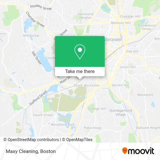 Maxy Cleaning map