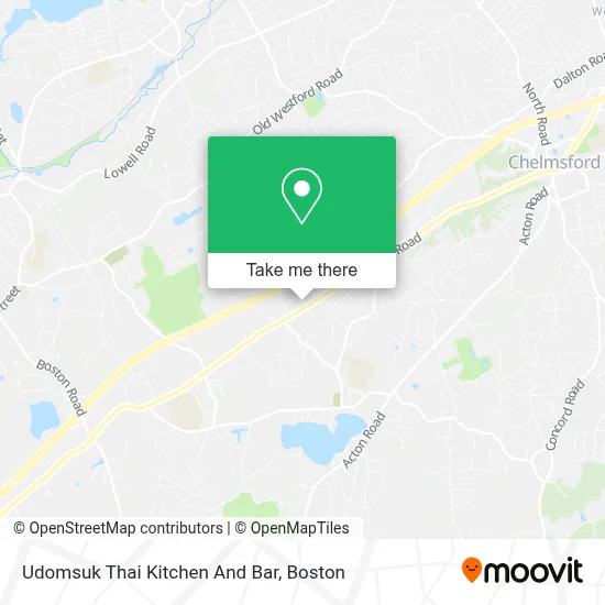Udomsuk Thai Kitchen And Bar map