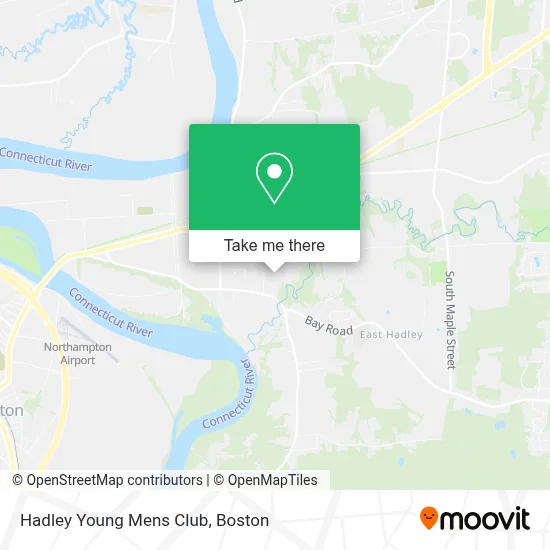 Hadley Young Mens Club map