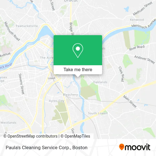 Paula's Cleaning Service Corp. map