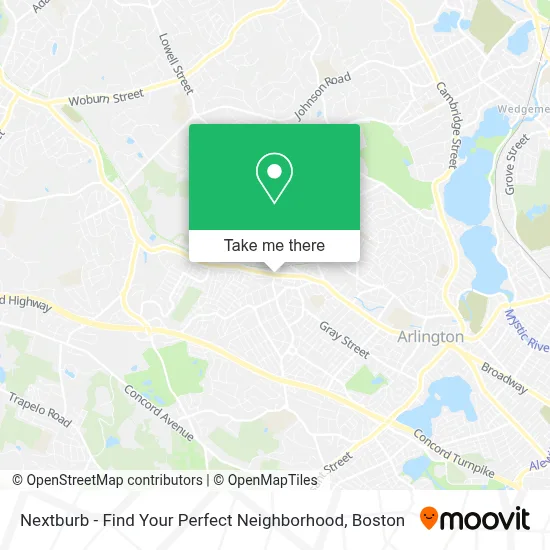 Nextburb - Find Your Perfect Neighborhood map