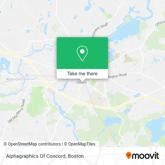 Alphagraphics Of Concord map