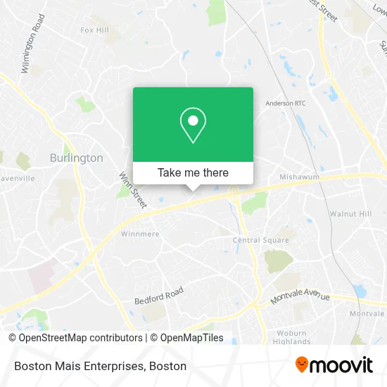 Boston Mais Enterprises map