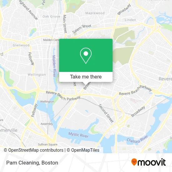 Pam Cleaning map