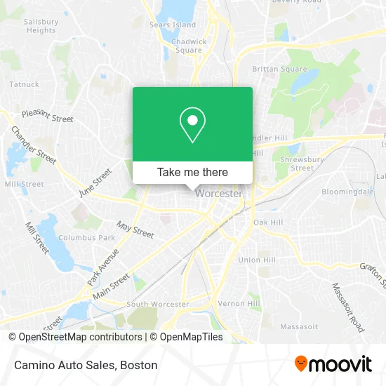 Camino Auto Sales map