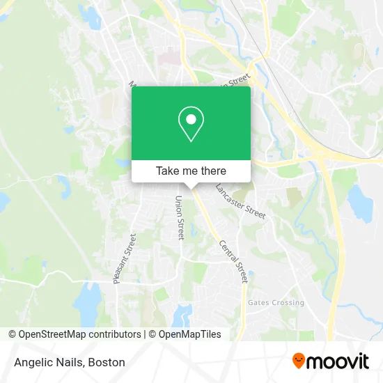 Angelic Nails map