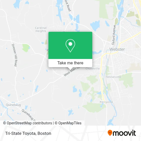 Tri-State Toyota map