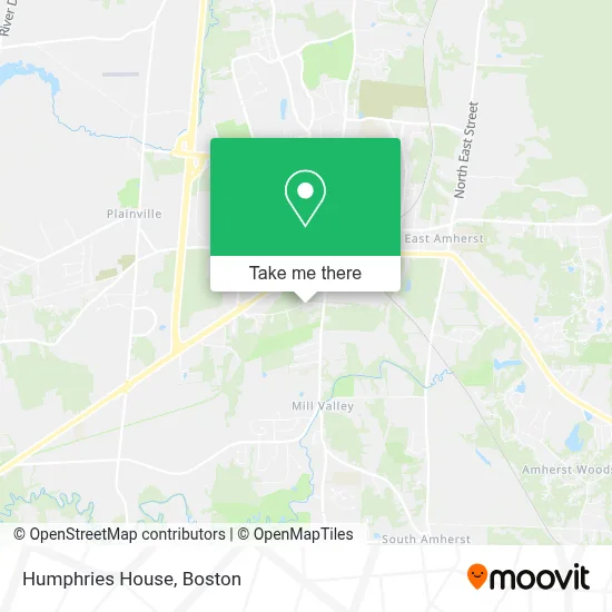 Humphries House map