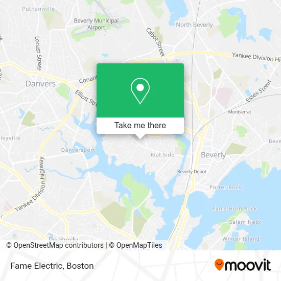 Fame Electric map