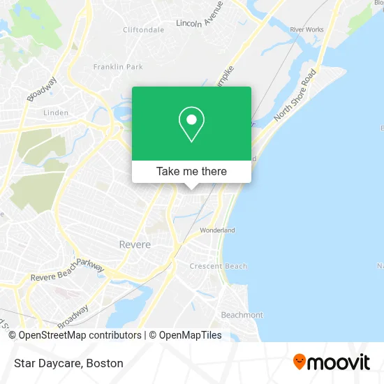 Star Daycare map
