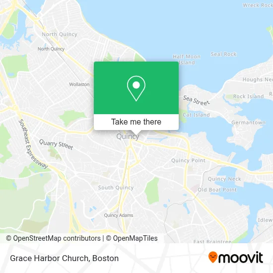 Grace Harbor Church map