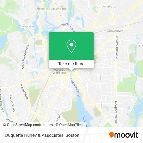 Duquette Hurley & Associates map