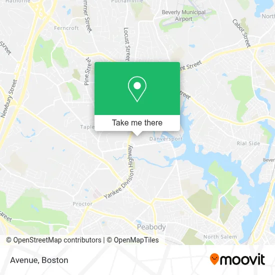 Avenue map