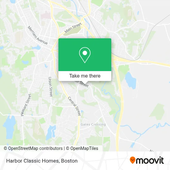 Harbor Classic Homes map