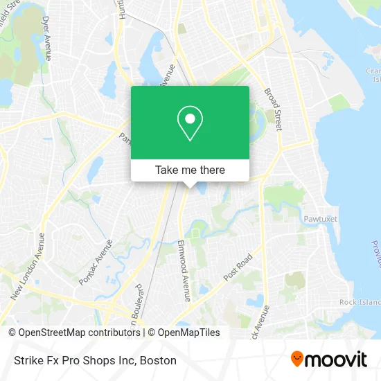 Strike Fx Pro Shops Inc map
