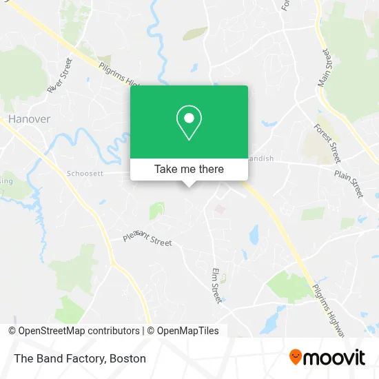 The Band Factory map