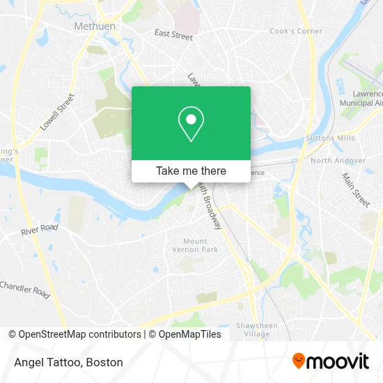 Angel Tattoo map