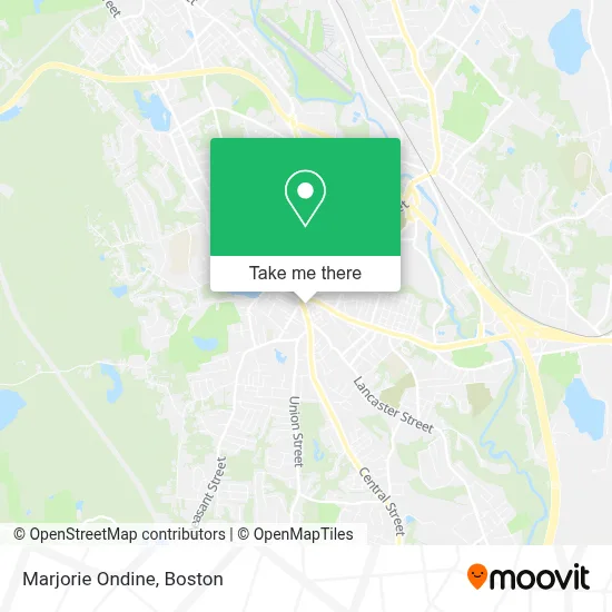 Marjorie Ondine map