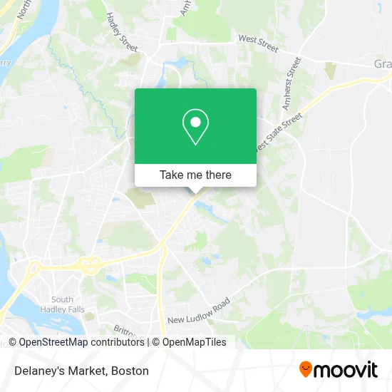 Delaney's Market map