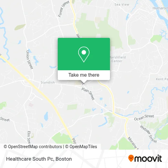 Healthcare South Pc map