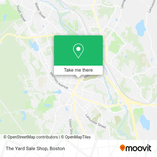 The Yard Sale Shop map