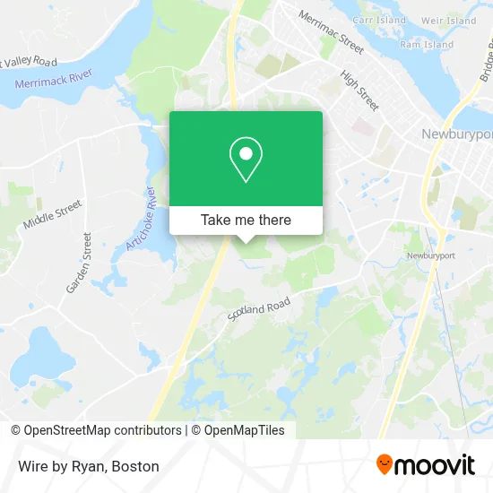 Wire by Ryan map