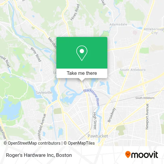 Roger's Hardware Inc map