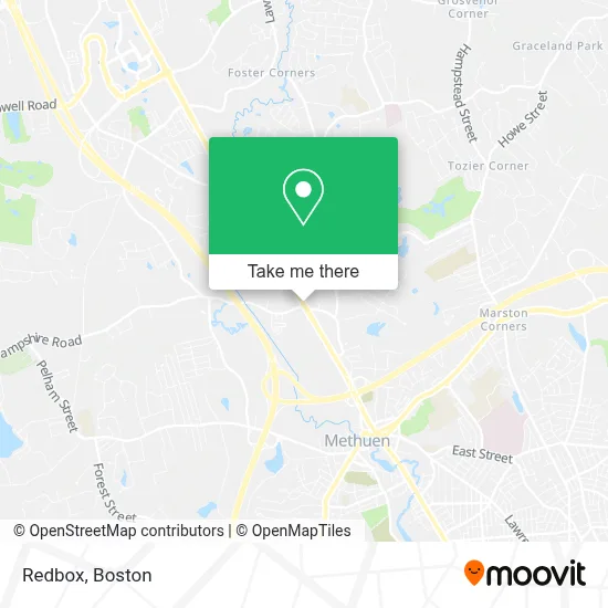 Redbox map