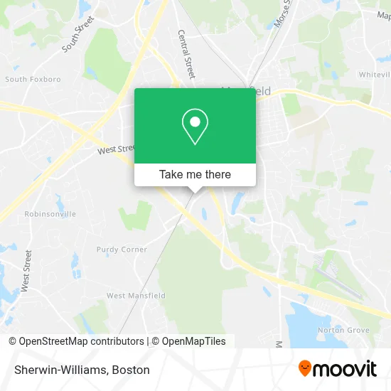 Sherwin-Williams map