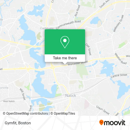 Gymfit map