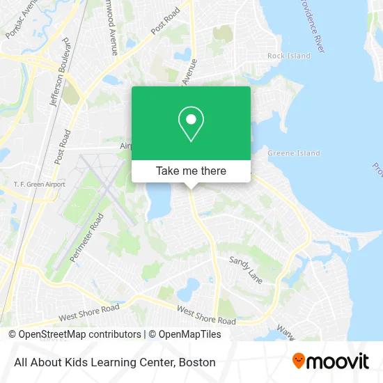 All About Kids Learning Center map
