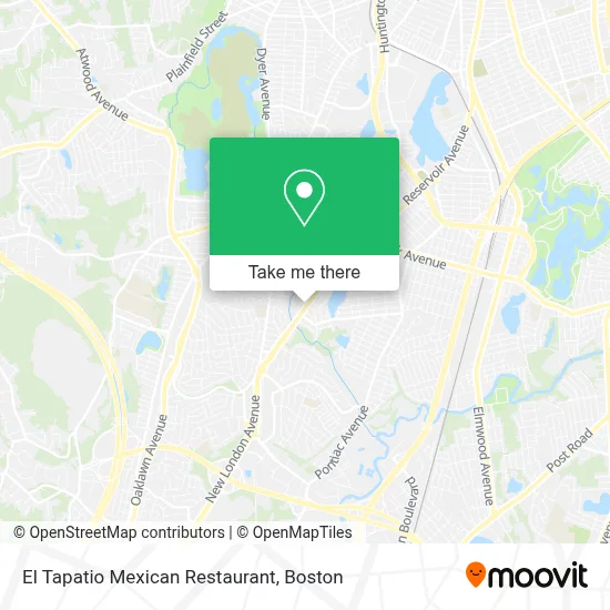 El Tapatio Mexican Restaurant map