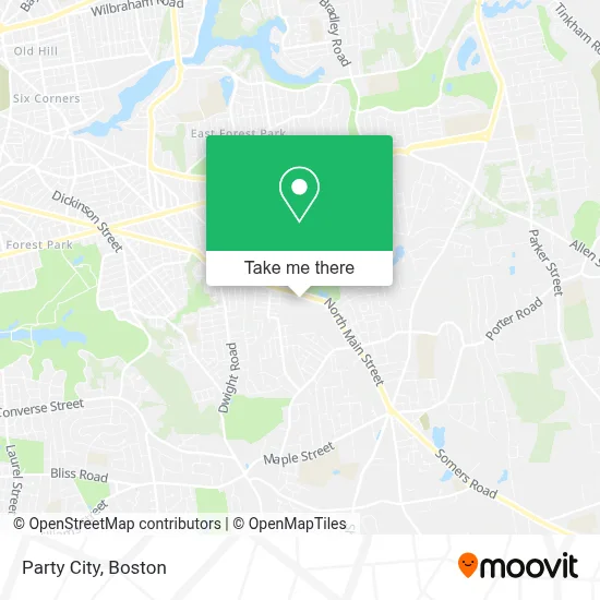 Party City map
