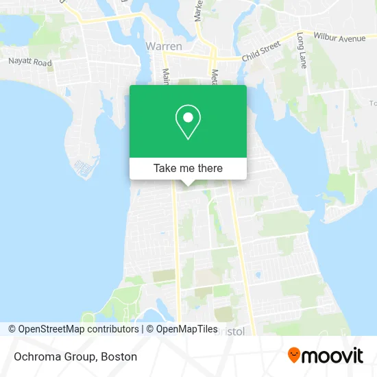 Ochroma Group map