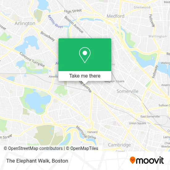 The Elephant Walk map