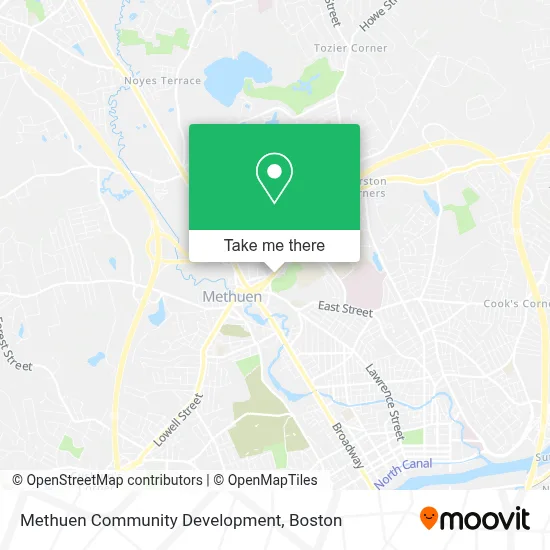 Methuen Community Development map