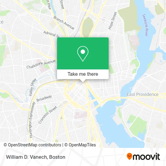 William D. Vanech map