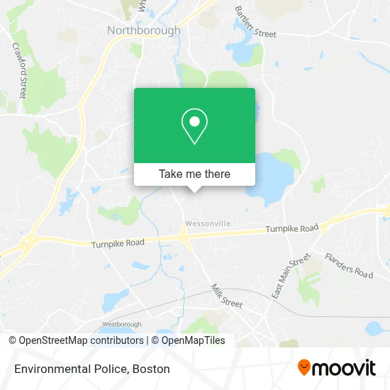 Environmental Police map