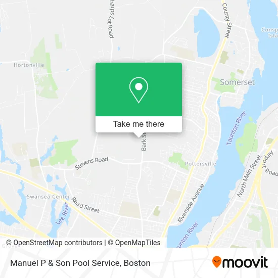 Manuel P & Son Pool Service map