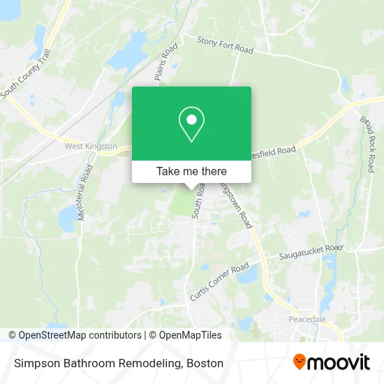 Simpson Bathroom Remodeling map