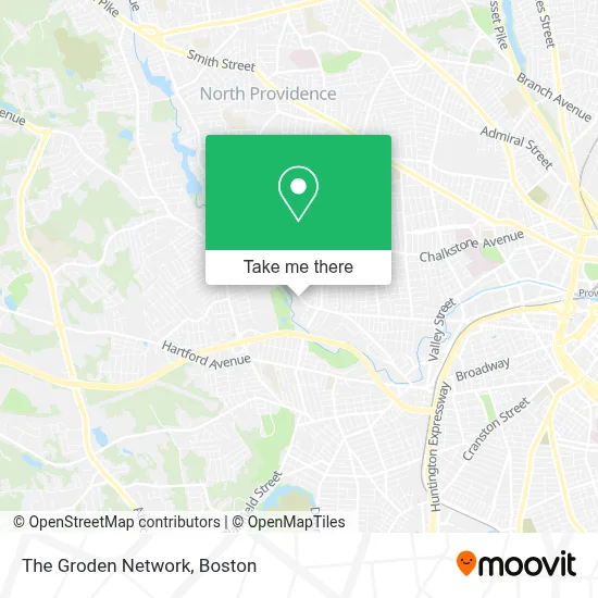 The Groden Network map