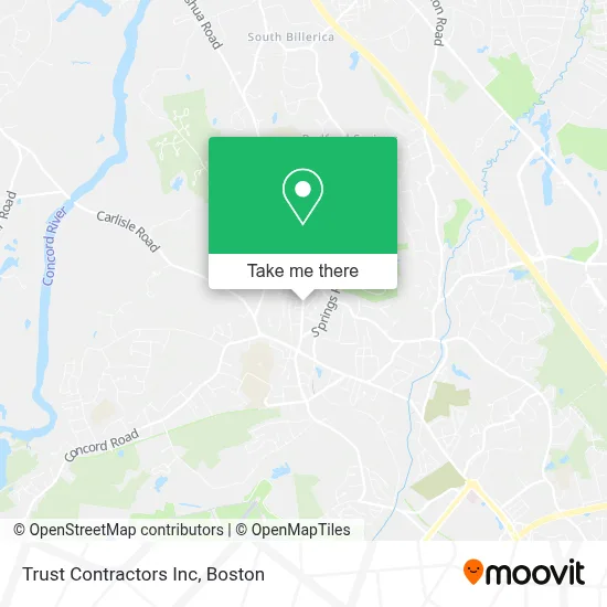 Trust Contractors Inc map