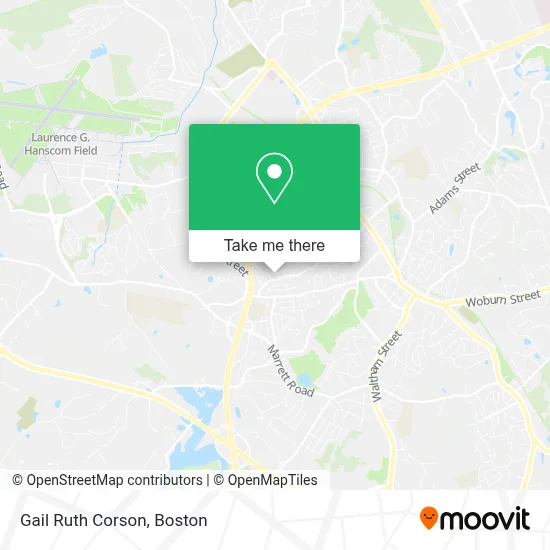 Gail Ruth Corson map