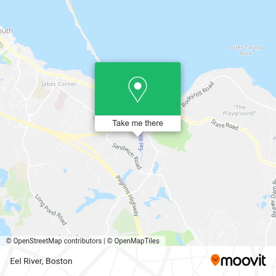 Eel River map