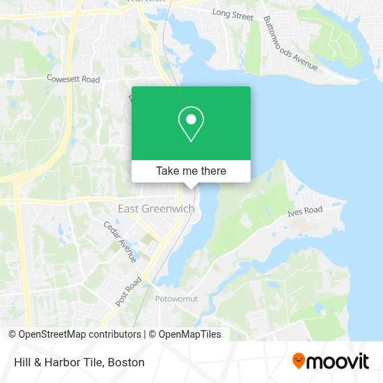 Hill & Harbor Tile map