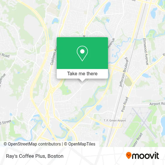 Ray's Coffee Plus map